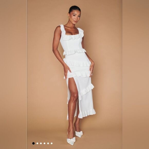 SHOW ME YOUR MUMU Ivory Greta Dress - Size XXL - Picture 1 of 9